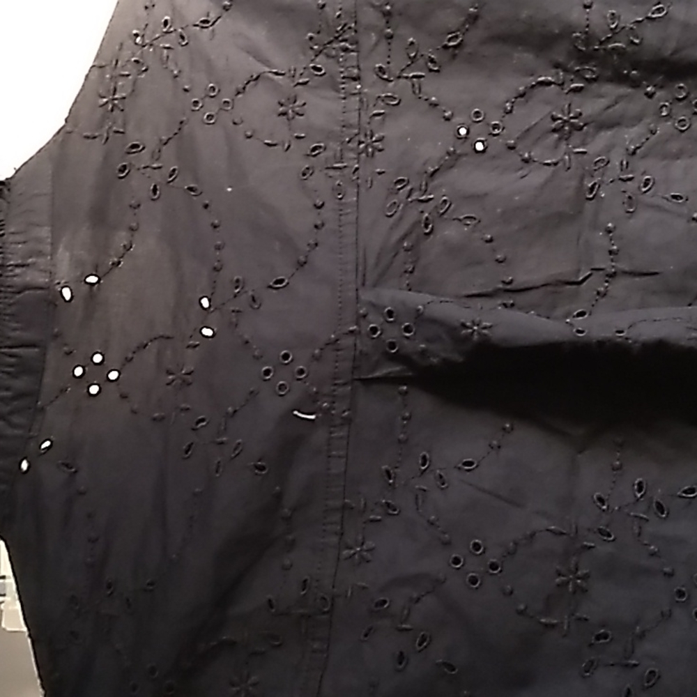 Dressy Embroidered Shirt S 100 % COTTON - Picture 14 of 16